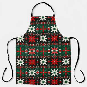 Delantal Edición 3 de Navidad de Fair Isle Escandinava