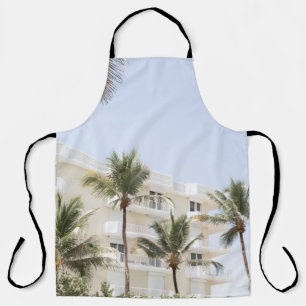 DELANTAL EDIFICIO BLANCO Y BEIGE