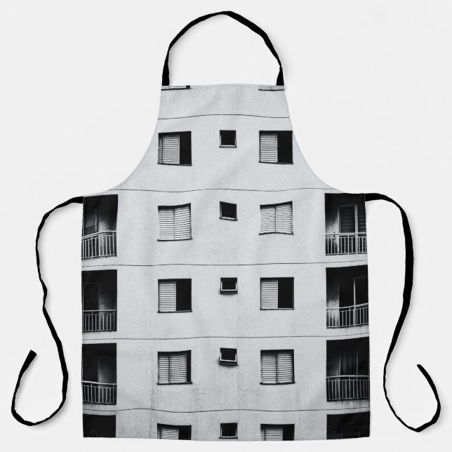 Delantal Edificio de hormigón blanco (Anverso)