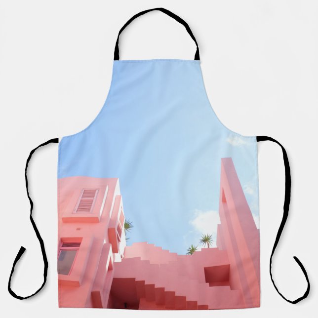 Delantal Edificio de hormigón blanco (Anverso)