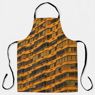 Delantal Edificio de hormigón naranja