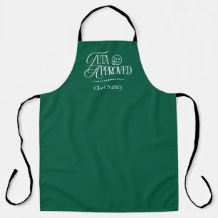 Delantal Editable de Color Personalizado Aprobado 
