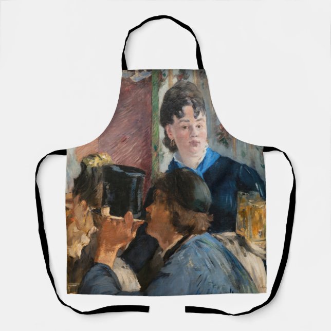 Delantal Edouard Manet - Camarera Sirviendo Cerveza (Anverso)