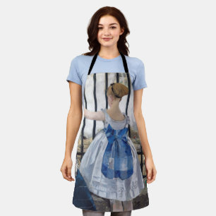 Delantal Edouard Manet - El ferrocarril