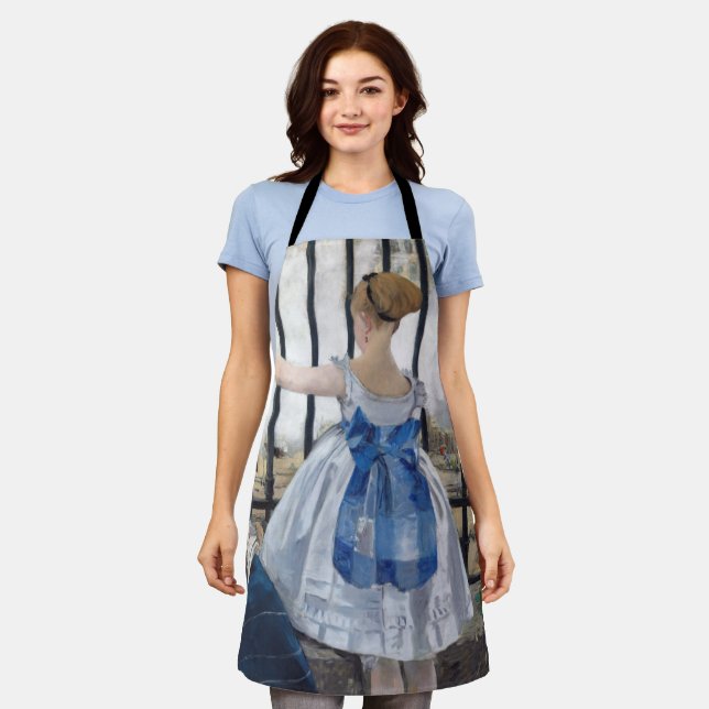 Delantal Edouard Manet - El ferrocarril (Gastado)