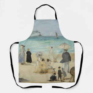 Delantal Edouard Manet - En la playa, Boulogne-sur-Mer