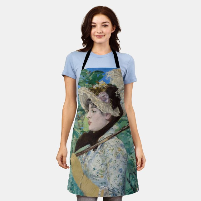 Delantal Edouard Manet - Jeanne / Primavera (Gastado)