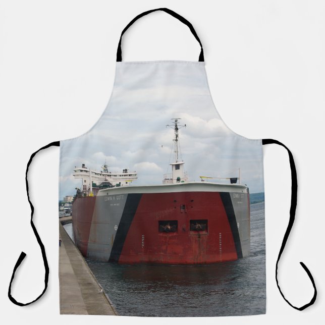 Delantal Edwin H. Gott apron (Anverso)