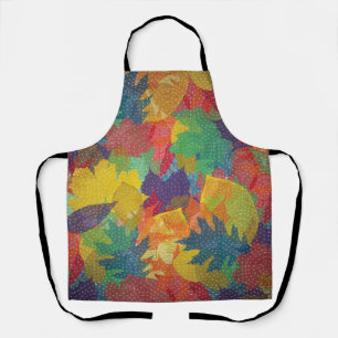 Delantal Efecto atenuado El otoño deja a Apron