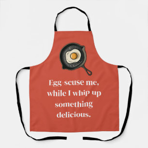 Delantal Egg design kitchen apron