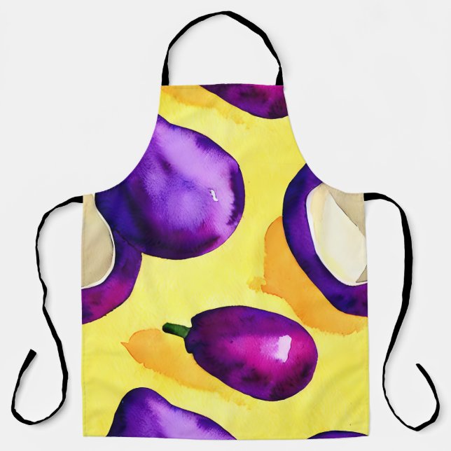 Delantal Eggplant - Apron (Anverso)