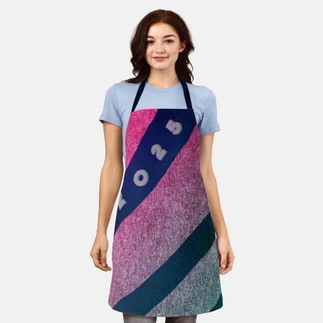 DELANTAL EJE FESTIVO EN EL SOL DESPUÉS DE LA FLOTA (Gastado)