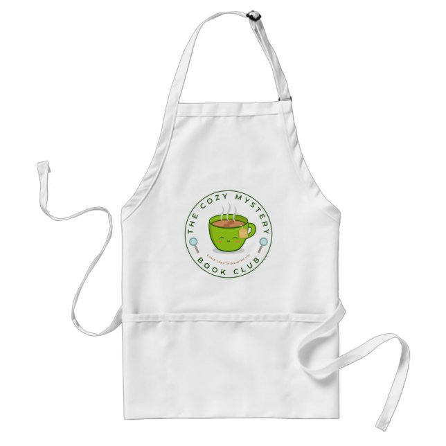 Delantal El acogedor Mystery Book Club Apron (Frente)