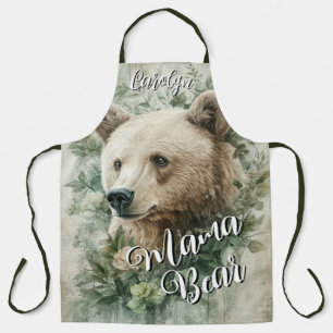 Delantal El acogedor salón de cocina de Mama Bear