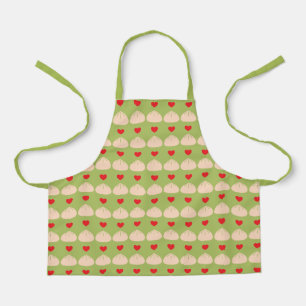 Delantal El amor que se desmorona Matcha Apron pequeño