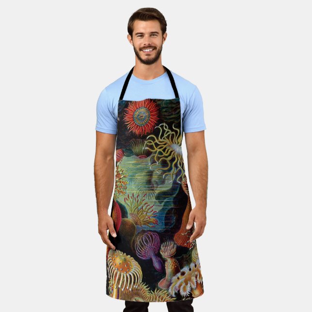 Delantal El arte de la naturaleza de Ernst Haeckel Apron (Gastado)