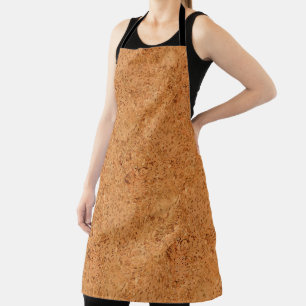 Delantal El aspecto del grano de madera de corcho de Macada