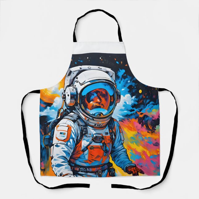Delantal El astronauta (Anverso)
