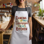 Delantal El Baile Está Alentado En Esta Cocina<br><div class="desc">El baile es muy animado en este salón de cocina -convierte tu cocina en una pista de baile mientras recorres la habitación para cocinar, entretener o simplemente para que te defraudes después de un gran día. ¡Este delantal de ultra moda está hecho especialmente para la decoración de tu cocina! Presenta...</div>