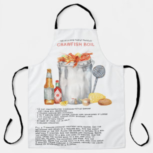 Delantal El caldo de verano hierve  Receta Heirloom Apron