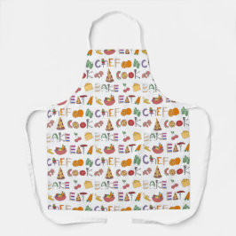 Delantal ¡El Chef Cocinero Bake Come!