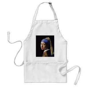Delantal El Chica con la perla de Johannes Vermeer