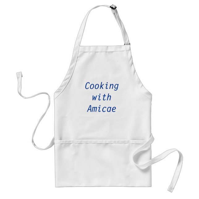 Delantal El cocinar con Amicae (Frente)