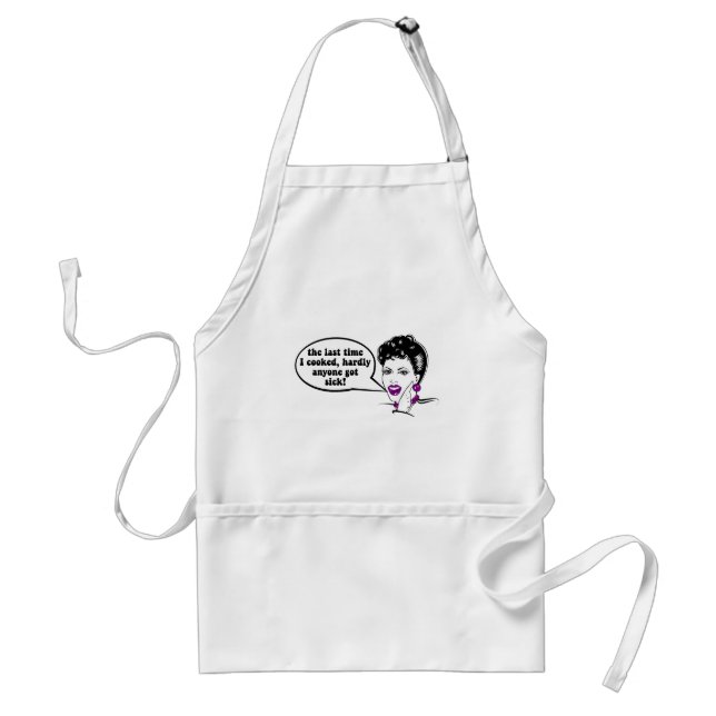Delantal El cocinar divertido (Frente)