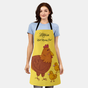 Delantal El día de la madre, linda con las chicas.