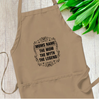 Delantal El día de madre feliz de la mamá
