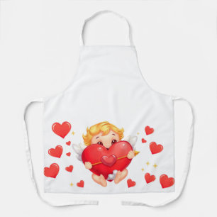 Delantal El día de San Valentín 2025: Ángeles 👼 ❤️ agudos 