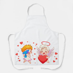 Delantal El día de San Valentín 2025: Ángeles 👼 ❤️ agudos