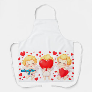 Delantal El día de San Valentín 2025: Ángeles 👼 ❤️ agudos