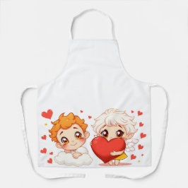 Delantal El día de San Valentín 2025: Ángeles 👼 ❤️ agudos