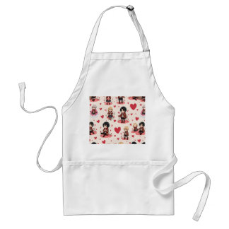 DELANTAL  EL DÍA DE SAN VALENTÍN ANIME APRON