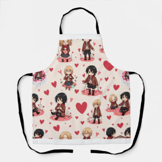 DELANTAL EL DÍA DE SAN VALENTÍN ANME APRON