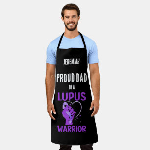 Delantal El Día del Padre LUPUS WARRIOR Padre Orgulloso