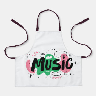 Delantal El diseño musical