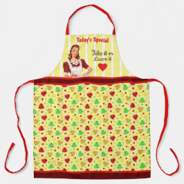 Delantal El especial Jello Apron de hoy