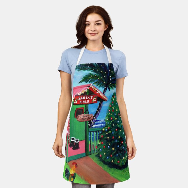 Delantal El esquisto de Santa (Gastado)