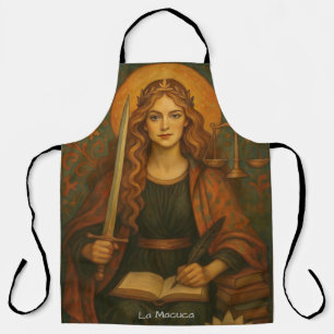 Delantal El estilo de La Macuca pre-Raphaelite