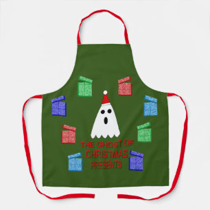 Delantal El fantasma de la Navidad nos ofrece divertidos