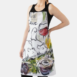 Delantal El Gato de Plata "Souris Provençale" Chef