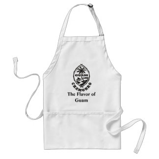 Delantal El gran sello de Guam