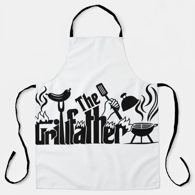 Delantal El Grillfather  (Anverso)