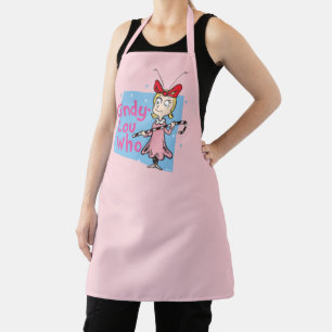 Delantal El Grinch   Cindy-Lou Who - Caramelo de Caña