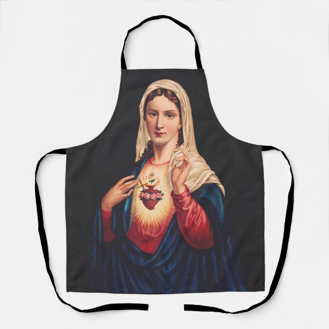 Delantal El Inmaculado Corazón de María (Anverso)