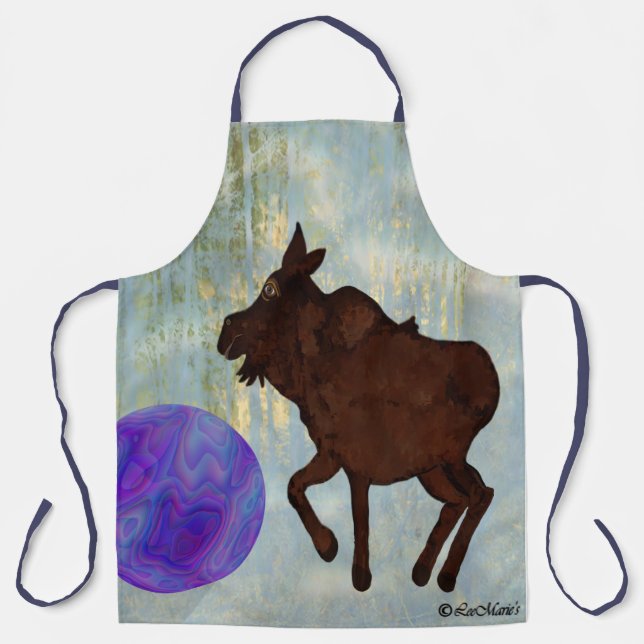Delantal El juego canadiense LeeMarie's creative Design Apr (Anverso)