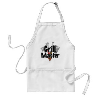Delantal El Maestro Grill con herramientas de barbacoa
