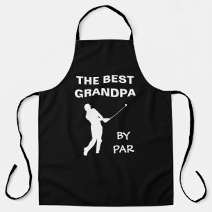Delantal El Mejor Abuelo De Par Golf Abuelo Golfer Pun